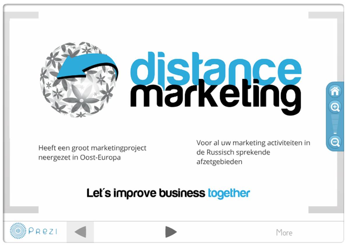 Bekijk hier de Prezi en ontdek wat Distance Marketing voor u kan ...